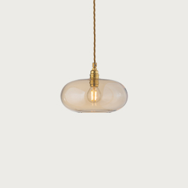 Horizon 21cm Pendant Golden Smoke